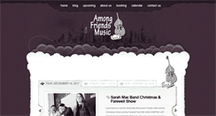 Desktop Screenshot of amongfriendsmusic.com